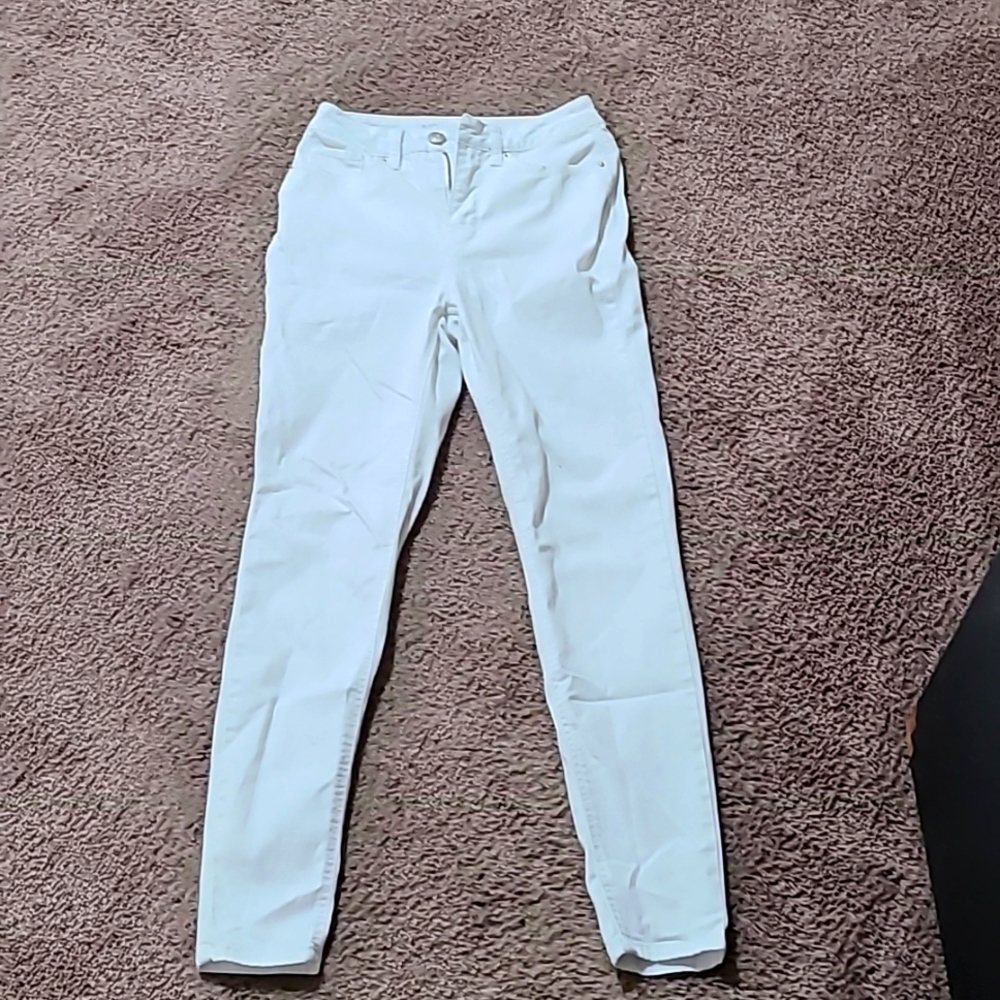 White jeans